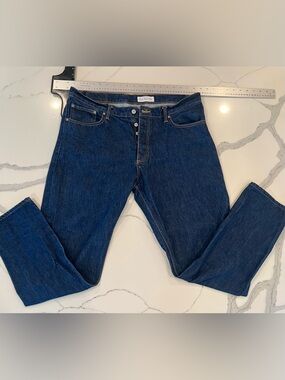 Gustin Men's Indigo Straight-Leg Jeans